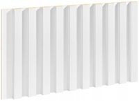 LAMELE ŚCIENNE BIAŁE NA PŁYCIE BIAŁEJ 510x2750mm
