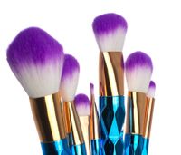 ZZ35 PĘDZLE DO MAKIJAŻU BRYLANTOWE 7 SZTUK