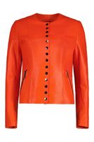 Skórzana kurtka "Honorata" zapinana zapinana na zatrzaski Rozmiar odzieży S