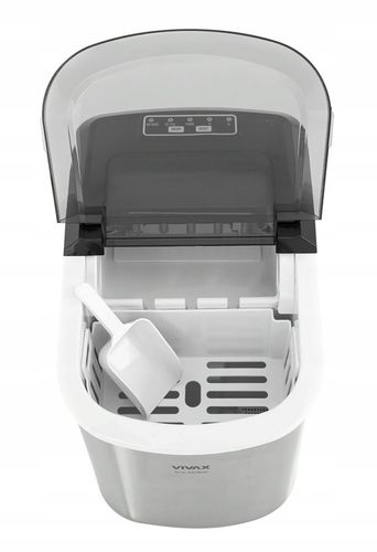 MOCNA KOSTKARKA DO LODU MASZYNA DO KOSTEK INOX S/L 12kg/dzień 240W+GRATIS na Arena.pl