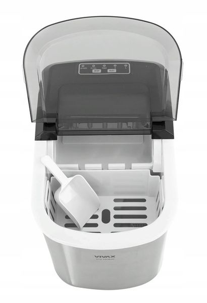 MOCNA KOSTKARKA DO LODU MASZYNA DO KOSTEK INOX S/L 12kg/dzień 240W+GRATIS zdjęcie 5