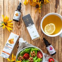 AURA HERBALS Witamina D3 + K2MK7 w kroplach 30 ml