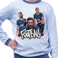 Piżama dziecięca Neymar Mbappe Messi - dla fanów