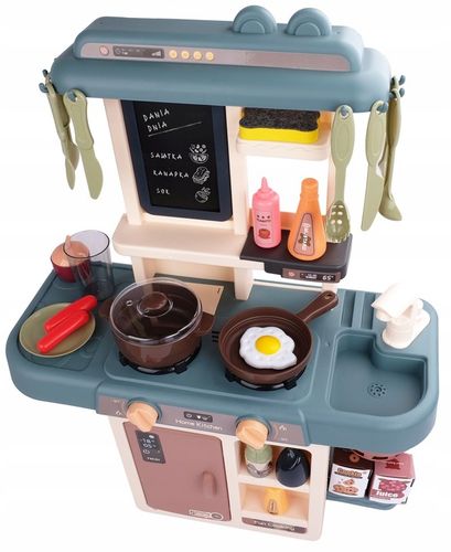 KUCHNIA DLA DZIECI KRAN PARA ŚWIATŁO DŹWIĘK funkcja wody 42 AKCESORIA na Arena.pl