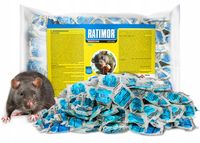 RATIMOR NA SZCZURY MYSZY GRYZONIE ULTRA MOCNA PASTA 1,5KG BRODIFAKUM