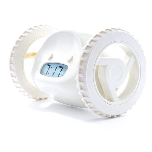 Uciekający Budzik Clocky White / Biały na Arena.pl