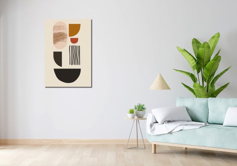 Obraz 60x90cm Tekstura i Pastel zdjęcie 2