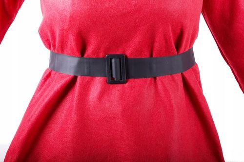 Strój Mikołajki Śnieżynki Sukienka Czapka Pasek Kostium Świąteczny na Arena.pl