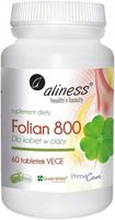 Aliness Prenacare FOLIAN 800µg Kwas foliowy 60tab CIĄŻA Dla kobiet w ciąży