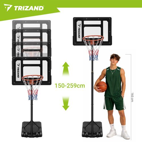 Kosz Do Koszykówki 259Cm Trizand na Arena.pl
