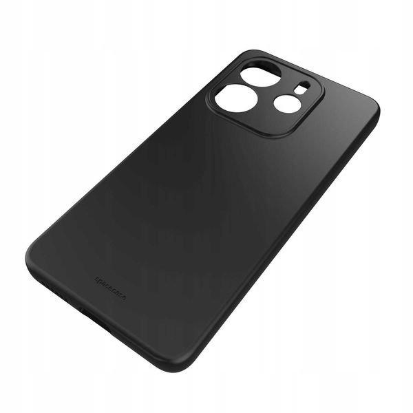Spacecase Silicone Case 3.0 Redmi Note 14 5G Black zdjęcie 6