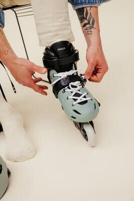 Rolki freeride Oxelo MF500 Hardboot zdjęcie 2