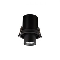 OPRAWA HALOGENOWA GU10 CZARNY MAT IP20 MONTAŻ SUFITOWY 35W
