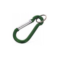 Karabińczyk FOX 7 Aluminiowy IO-30707 Zielony 7 cm