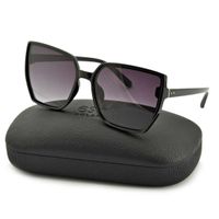 DAMSKIE Okulary POLARYZACYJNE Kocie Oczy czarne PRZECIWSŁONECZNE UV400