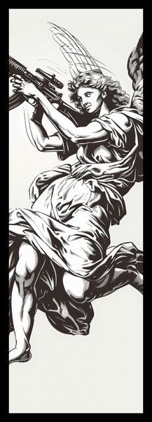 Plakat 30,5x91,5cm Anioł Wojny zdjęcie 2