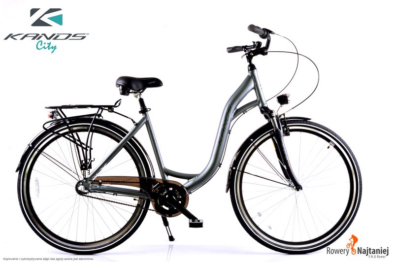 Rower 28 ALUMINIOWY KANDS WENECJA 3 NEXUS CIEMNOZIELONY RAMA 19" 2021