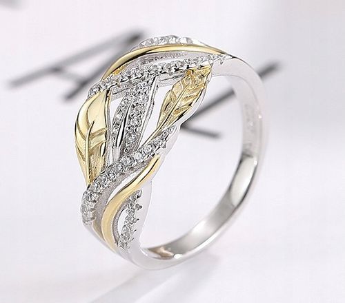 Srebrny Pierścionek RODOWANY SREBRO 925 PREZENT na Arena.pl