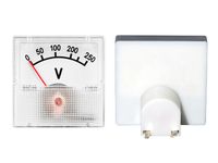 Miernik analogowy voltomierz kwadrat mini 250V prąd stały