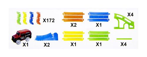 Tor samochodowy świecący w ciemności na Arena.pl