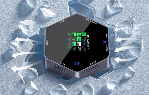 Blitzwolf BW-TH16 Stacja Dokująca HUB 8w1 USB-C PD 100W HDMI 4K Chłodzenie na Arena.pl