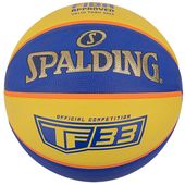 Piłka do koszykówki Spalding TF-33 Official Ball 84352Z — Rozmiar: 6
