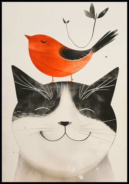 Plakat 68x98cm Pyzaty Przyjaciel zdjęcie 2