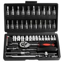 ZESTAW KLUCZE BITY TORX HEX NASADKI KOŃCÓWKI NASADOWE WKRĘTAKI