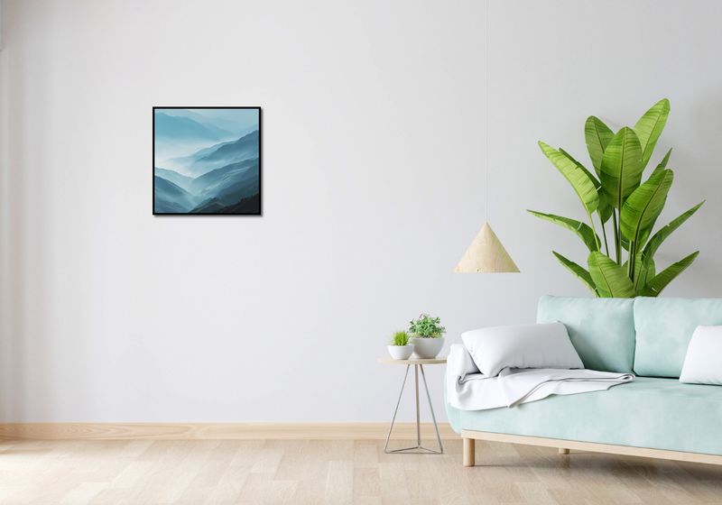 Plakat 50x50cm Między Chmurami zdjęcie 4