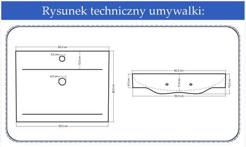 Umywalka Ceramiczna Sara na Arena.pl