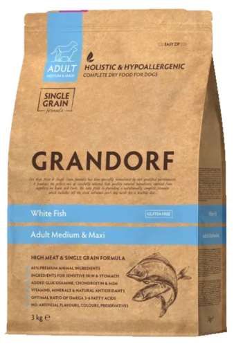 Grandorf Dog White Fish - Medium & Maxi - 3kg na Arena.pl