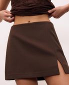 STRADIVARIUS Spódnicospodnie z rozcięciem z boku L