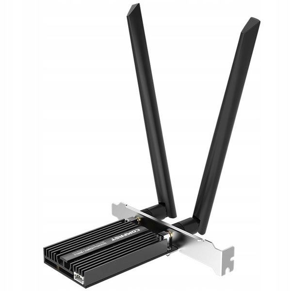 AX3000 WiFi6 WPA3 CF-AX200 PRO BLUETOOTH 5.2 ANTENY GIGABIT na INTEL AX200 zdjęcie 4