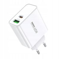 ŁADOWARKA SIECIOWA KIDDY SERIES 65W USB/USB-C SZYBKIE ŁADOWANIE 22.5W PD