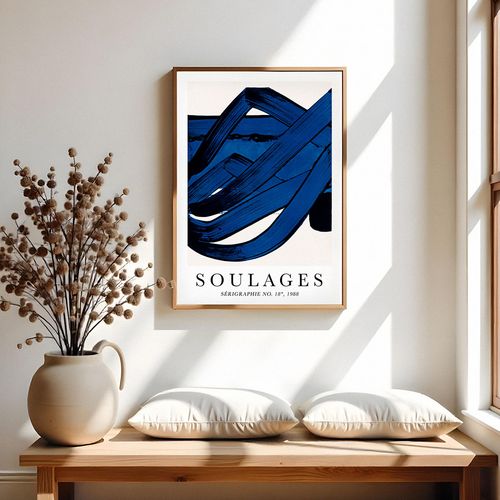 Plakat abstrakcje soulages 70x100 cm na Arena.pl