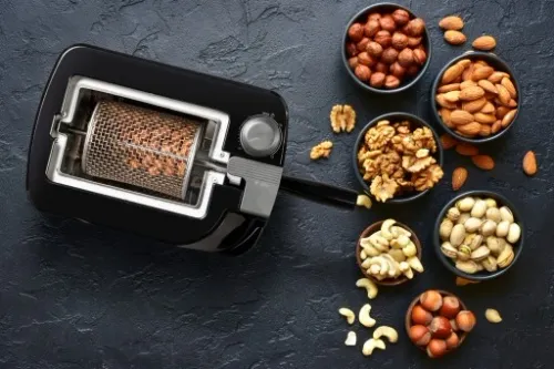 Opiekacz do Orzechów Orzeszków Elektryczny 500w Duży XXL GRATIS na Arena.pl