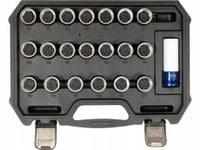 YATO ZESTAW NASADEK DO ŚRUB ZABEZPIECZAJĄCYCH OPEL 21 ELEMENTÓW YT-060306