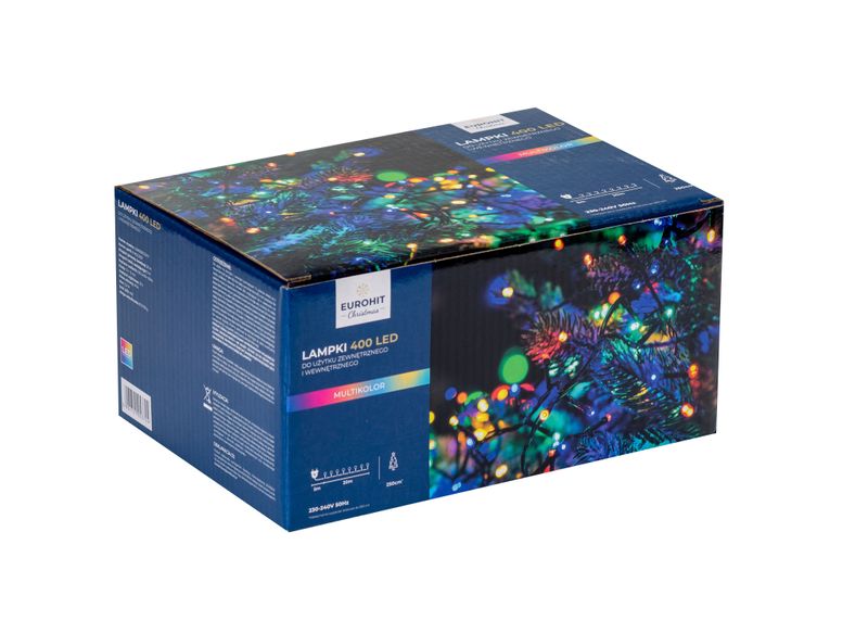 LAMPKI CHOINKOWE 400 LED MULTIKOLOR IP44 zdjęcie 1