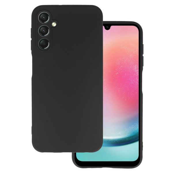 Back Case MATT do SAMSUNG GALAXY A25 5G Czarny zdjęcie 1
