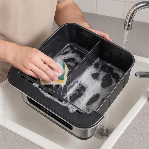 Frytkownica beztłuszczowa RODZINNA dual AIRFRYER 10L 2800W WiFi Tuya na Arena.pl