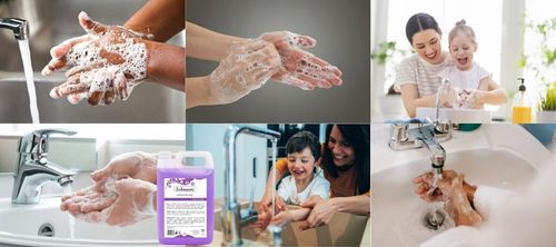 MYDŁO W PŁYNIE DO DOZOWNIKÓW DO RĄK 5L WYDAJNE KWIATOWE ANTYBAKTERYJNE na Arena.pl