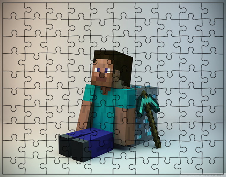 Puzzle Minecraft zdjęcie 1