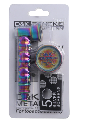 Lufka + Młynek do Suszu i 5 Sitek Zestaw na Prezent Metalowy D&K - tęczowy na Arena.pl