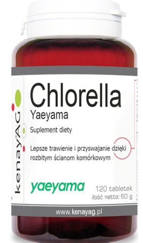 CHLORELLA YAEYAMA KENAY  500 MG 120 TABLETEK na Arena.pl