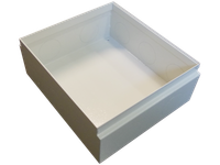 Adaptacyjna podstawa puszki podłogowej do wylewki betonowej, pasuje do puszki typu PP005 ALANTEC PPP02