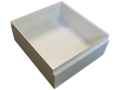 Adaptacyjna podstawa puszki podłogowej do wylewki betonowej, pasuje do puszki typu PP005 ALANTEC PPP02