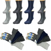 8 par MIX SKARPETY POLSKA FROTTE zimowe 43-46 ciep