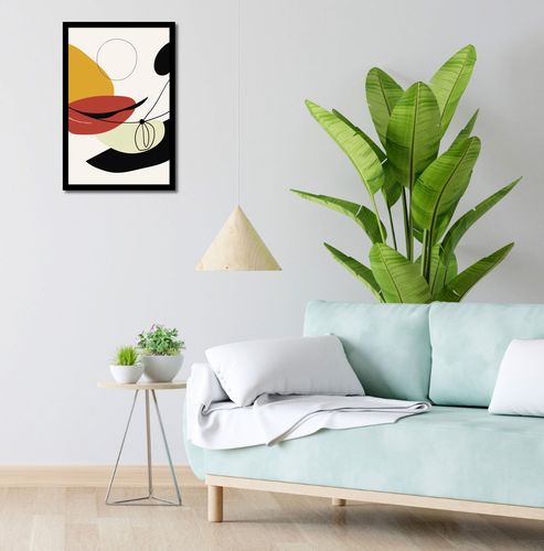 Plakat 40x60cm Geometryczna Krzywizna na Arena.pl