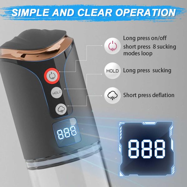 Automatic Pump - 8 Sucking Modes,
Counting Mode zdjęcie 7