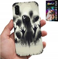 ETUI DO HUAWEI P SMART 2019 - ŻYWE TRUPY THE WALKING DEAD ZOMBI +SZKŁO